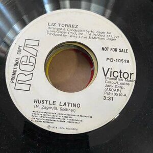 Liz Torrez - Hustle Latino/Hurt PB-10519 45rpm VG+ R3
